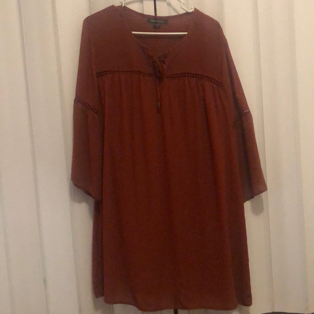 Burnt Orange Dress